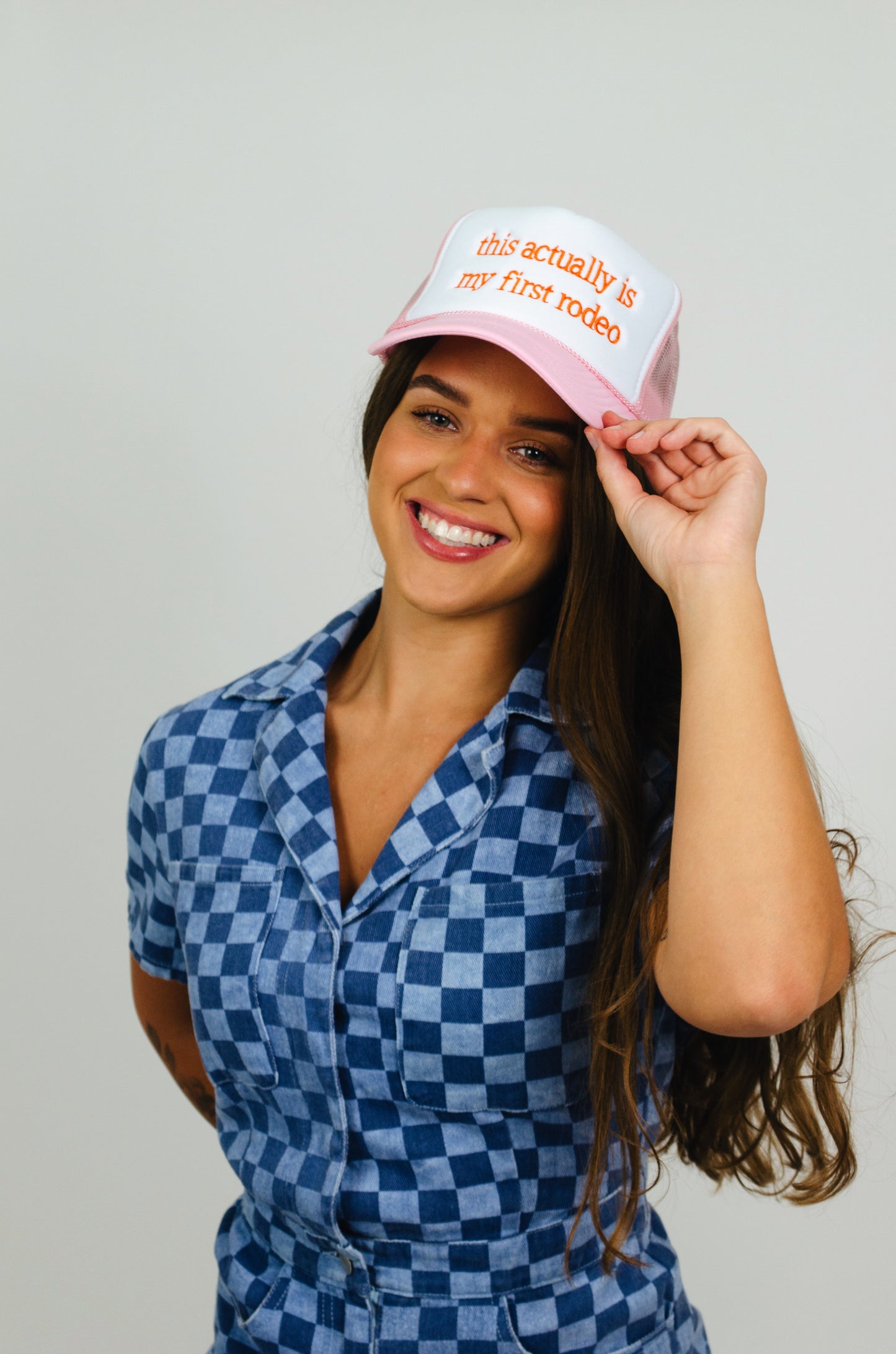 This actually is my first rodeo hat