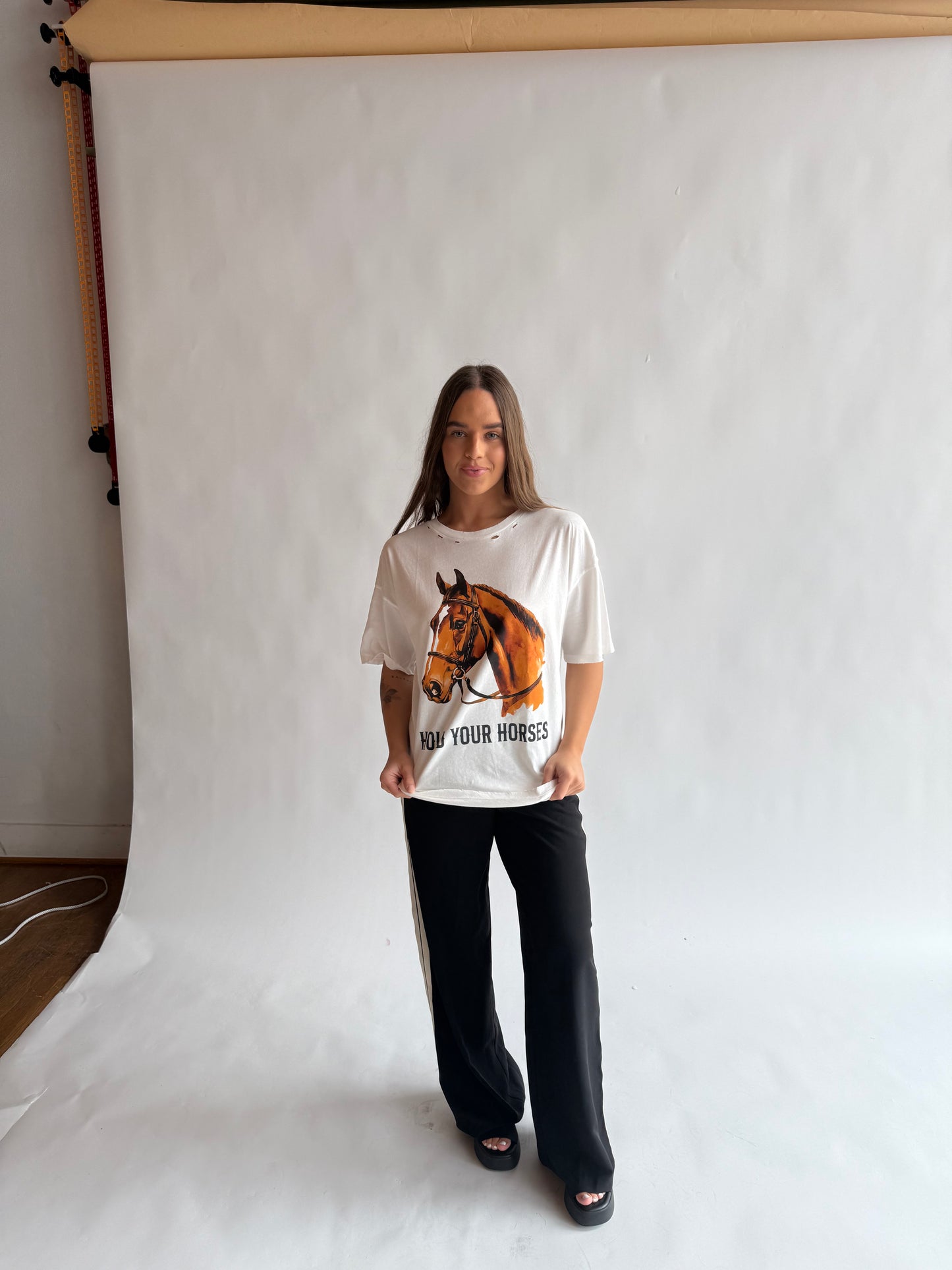 Hold your horses graphic tee