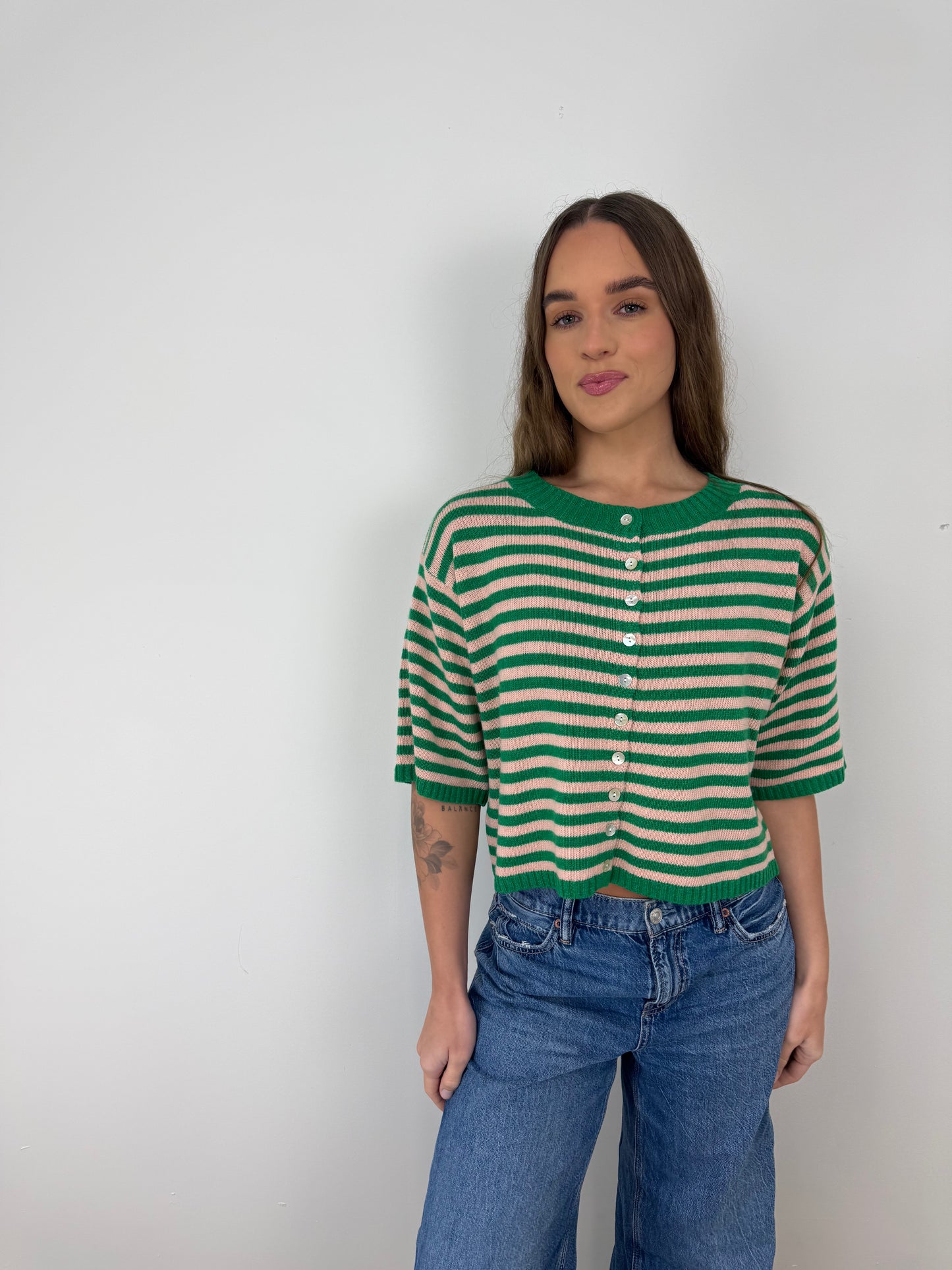 Jenny Striped Cardigan