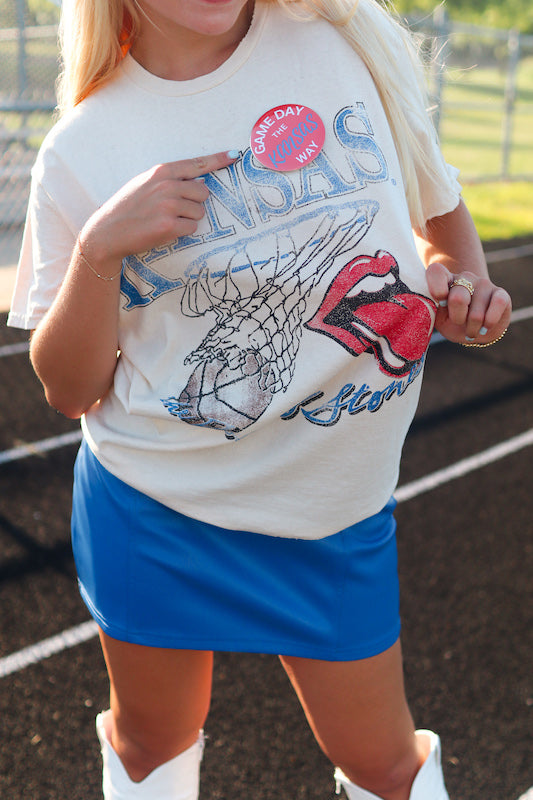 KU Basketball tee
