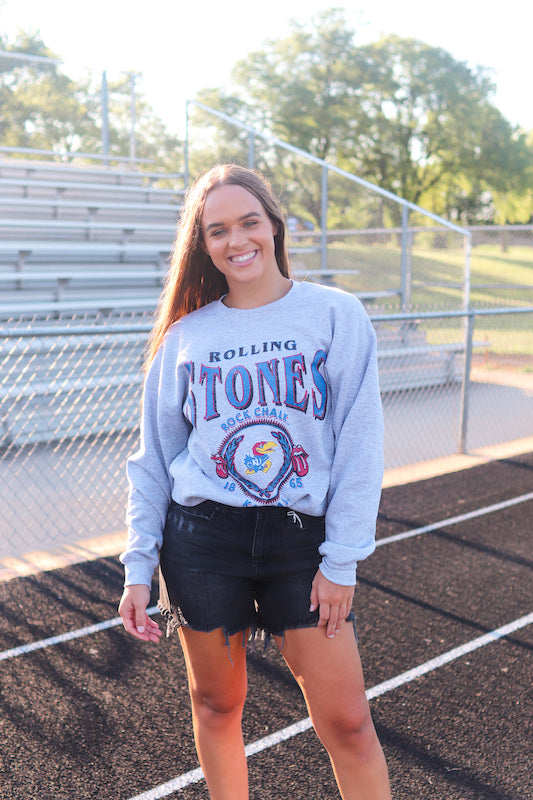 Rolling stones KU crewneck