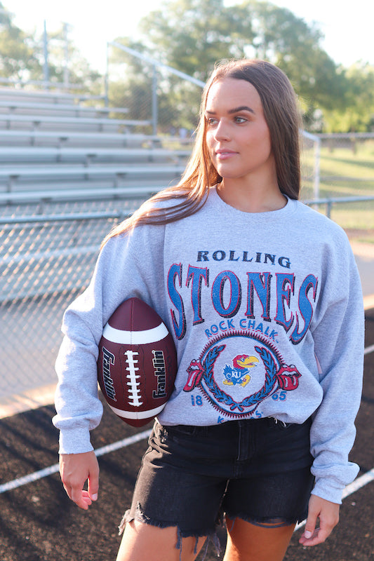 Rolling stones KU crewneck
