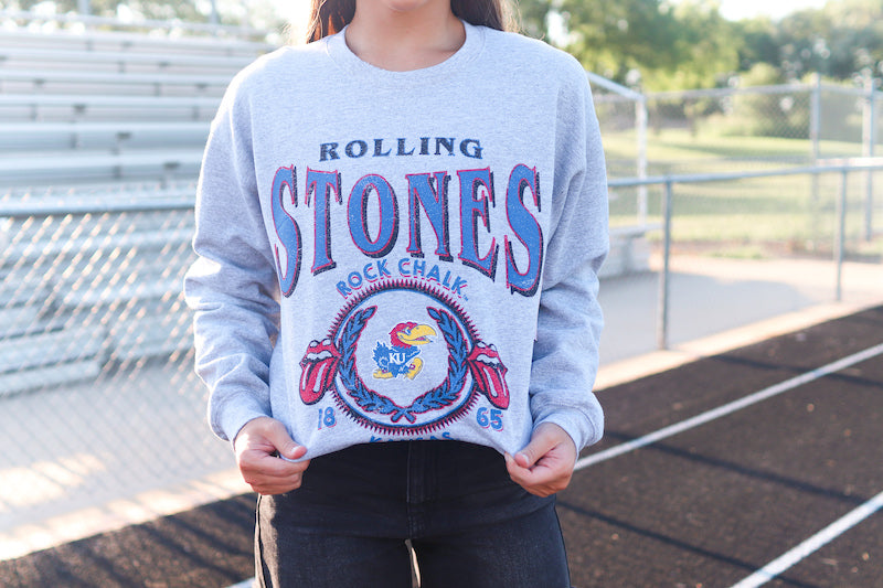 Rolling stones KU crewneck