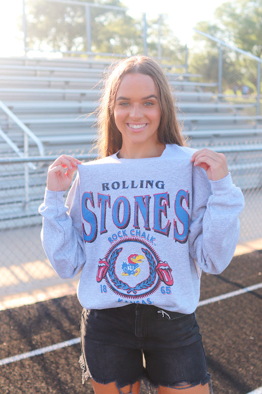 Rolling stones KU crewneck
