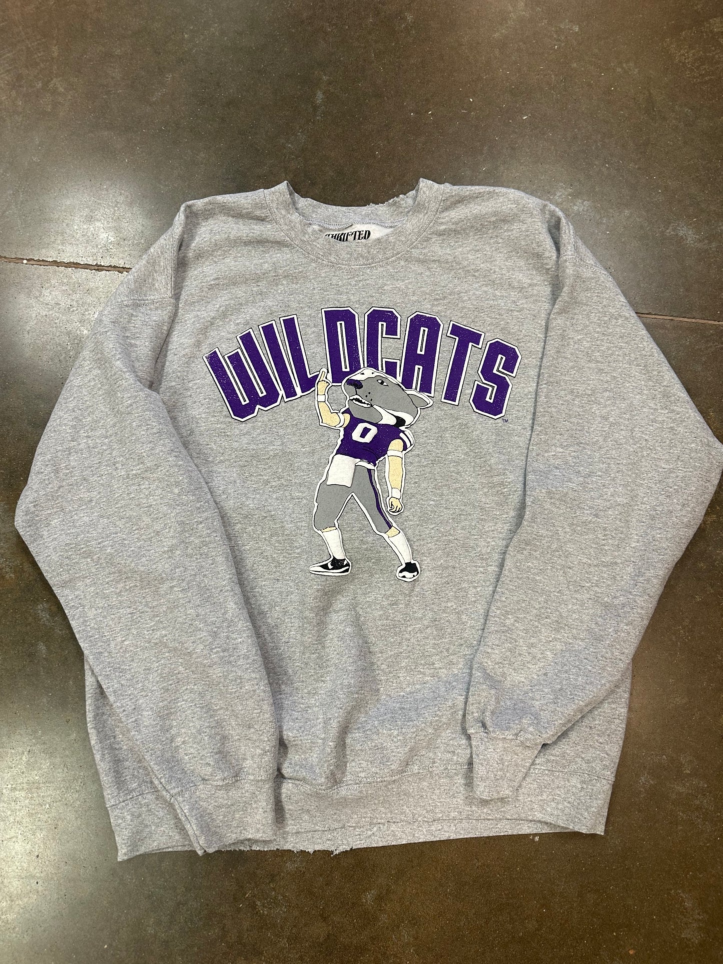 Willie the Wildcat Crew neck