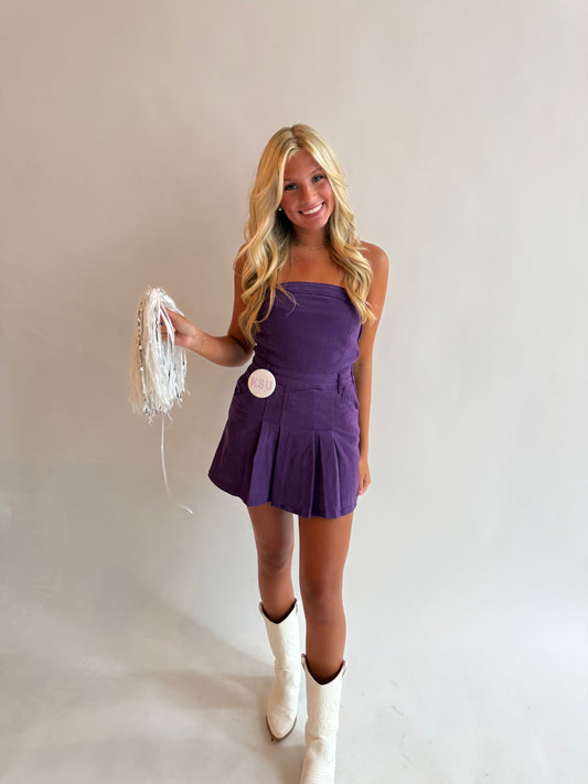 Endzone Pleated Dress