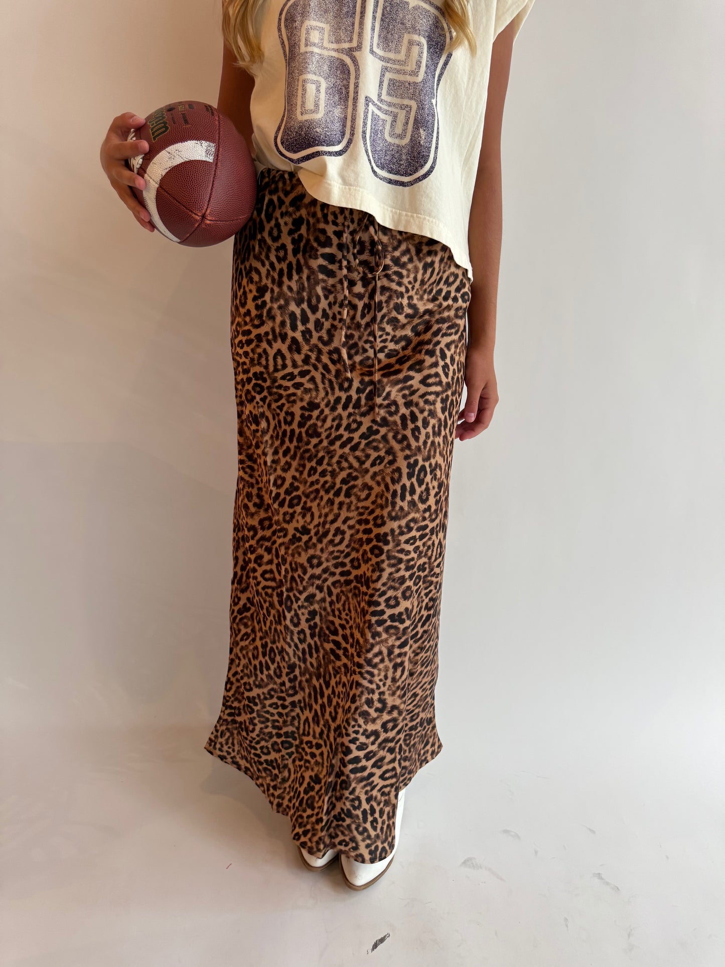 Kiley Leopard Skirt