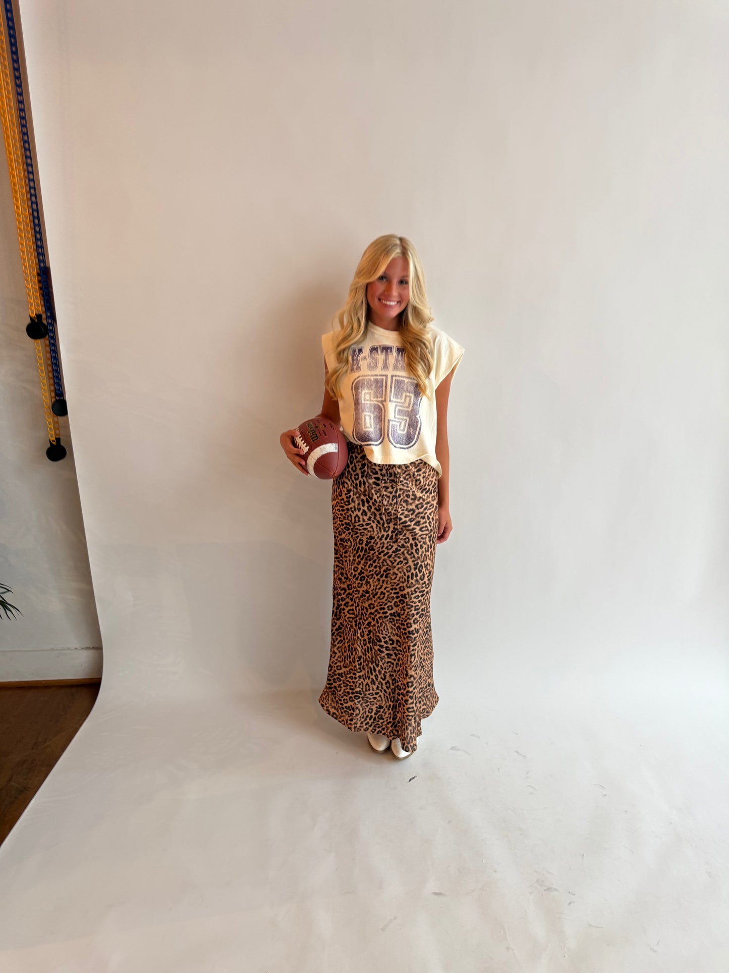 Kiley Leopard Skirt