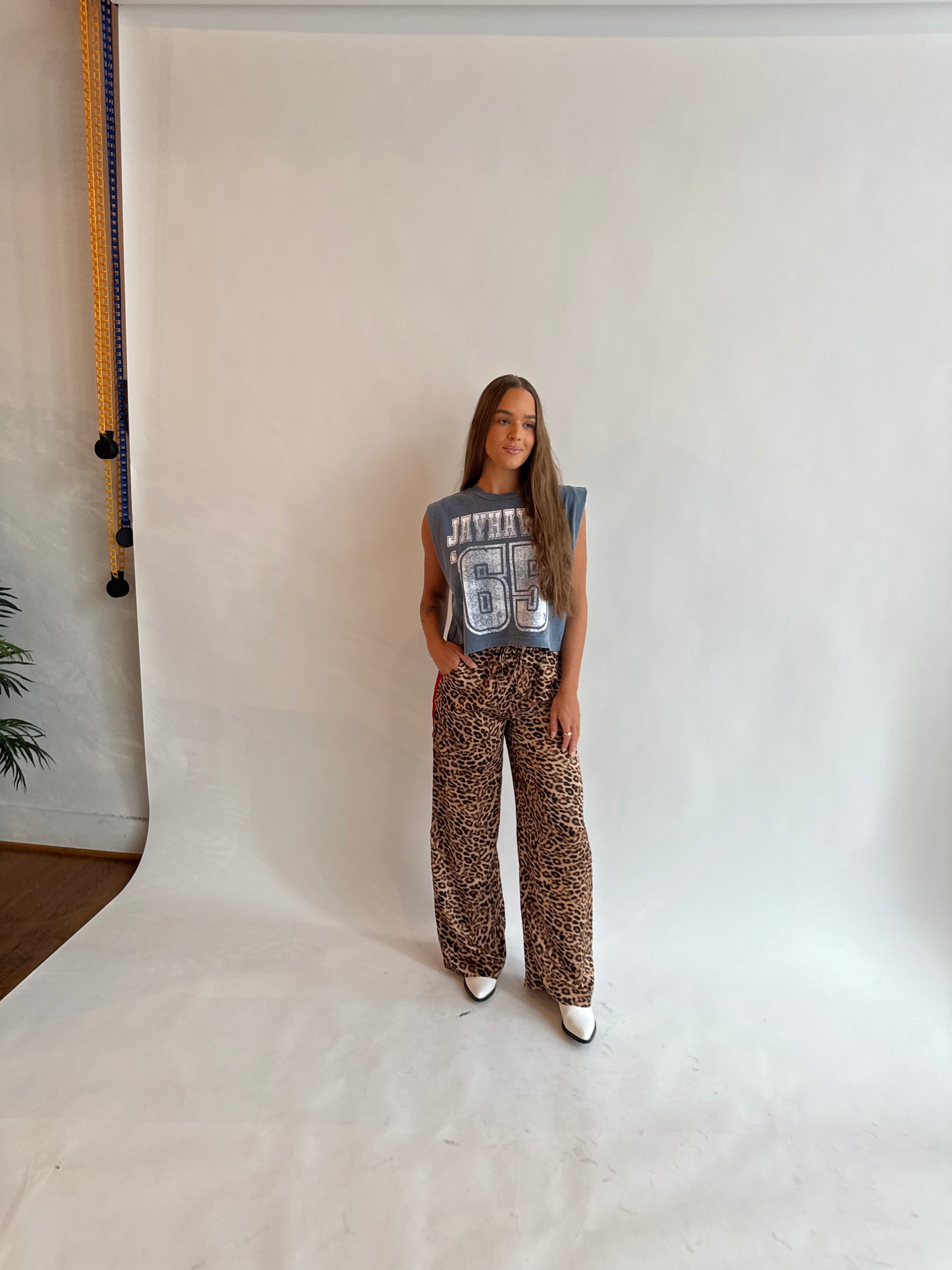 Leopard lounge pants