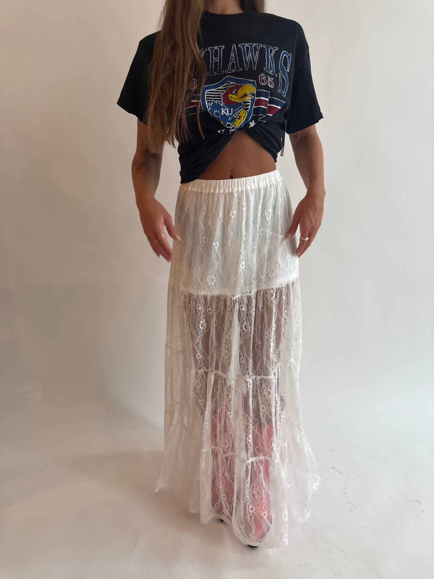 KU pep rally Tee