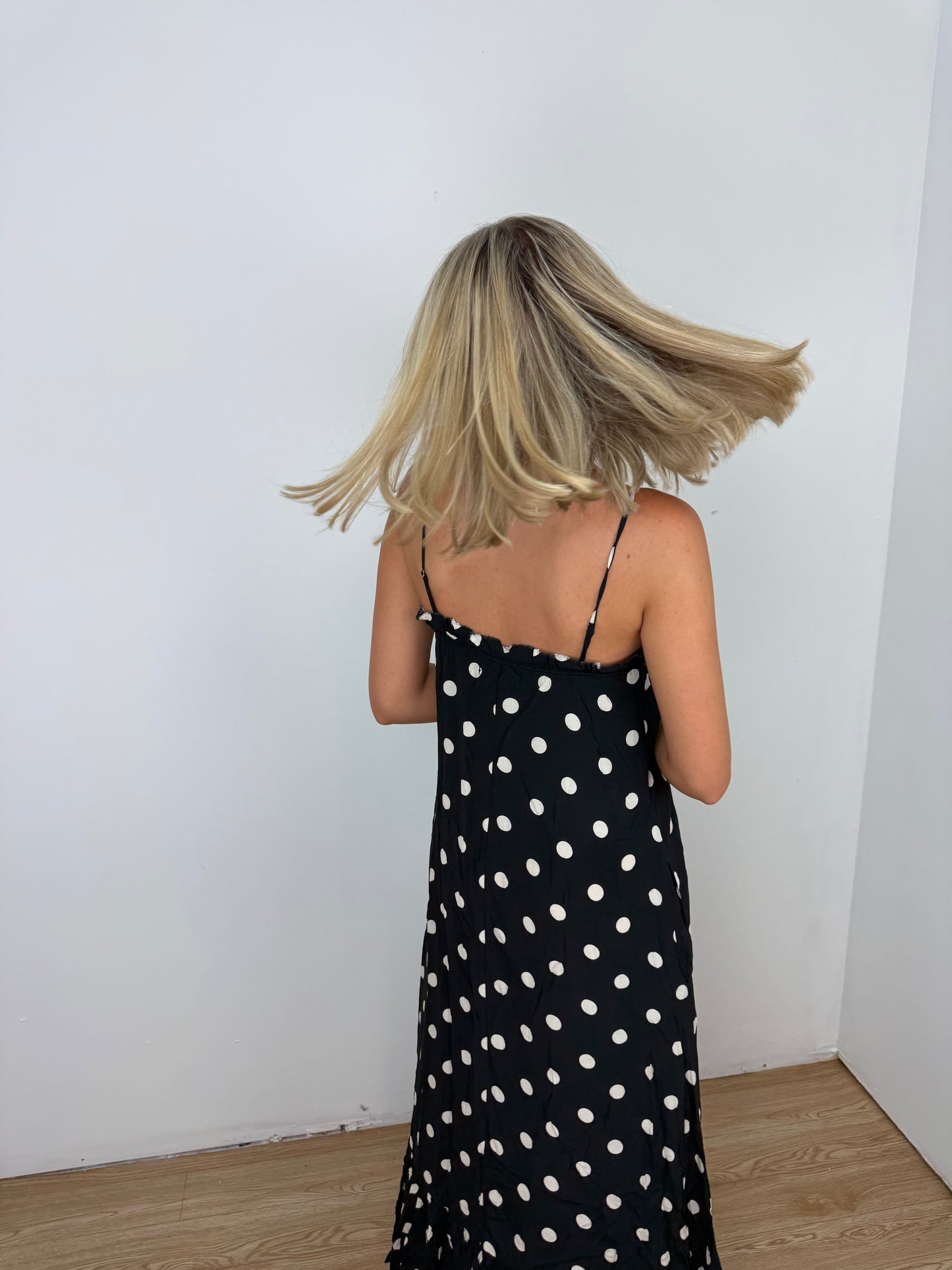 Ditsy Dots Maxi Dress