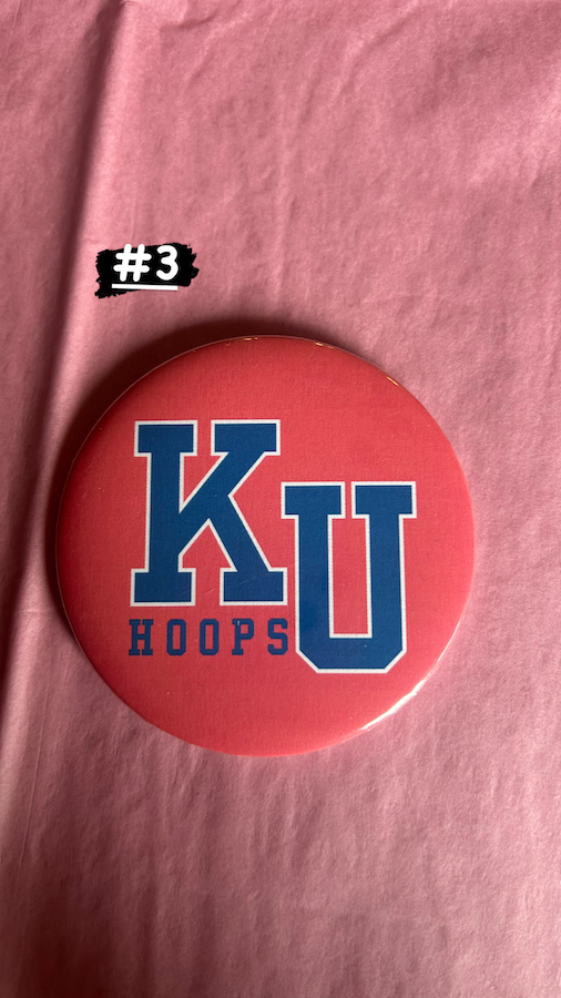 KU Basketball Gameday Pins