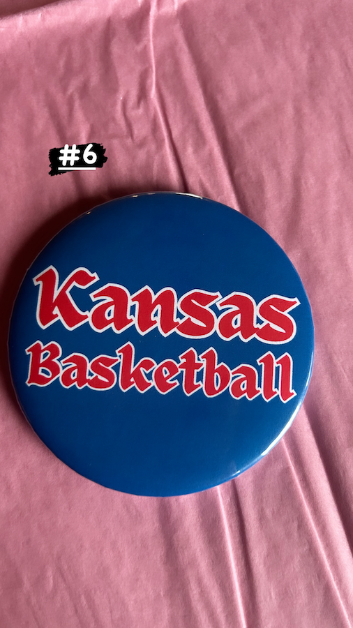 KU Basketball Gameday Pins