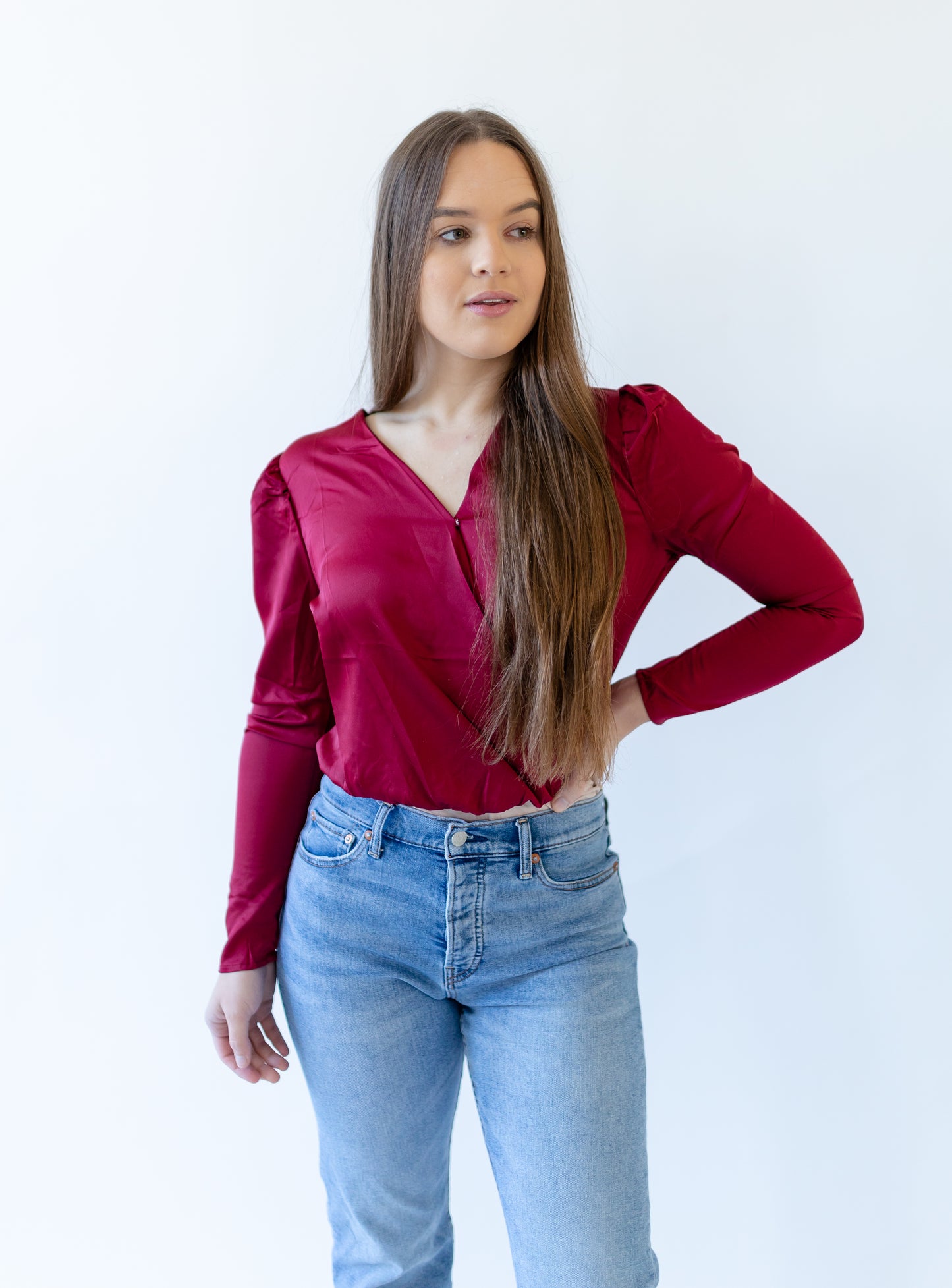 Maroon Bodysuit