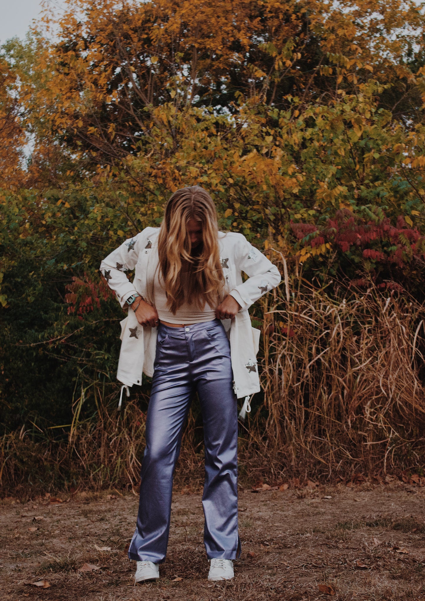 Iconic Metallic pants