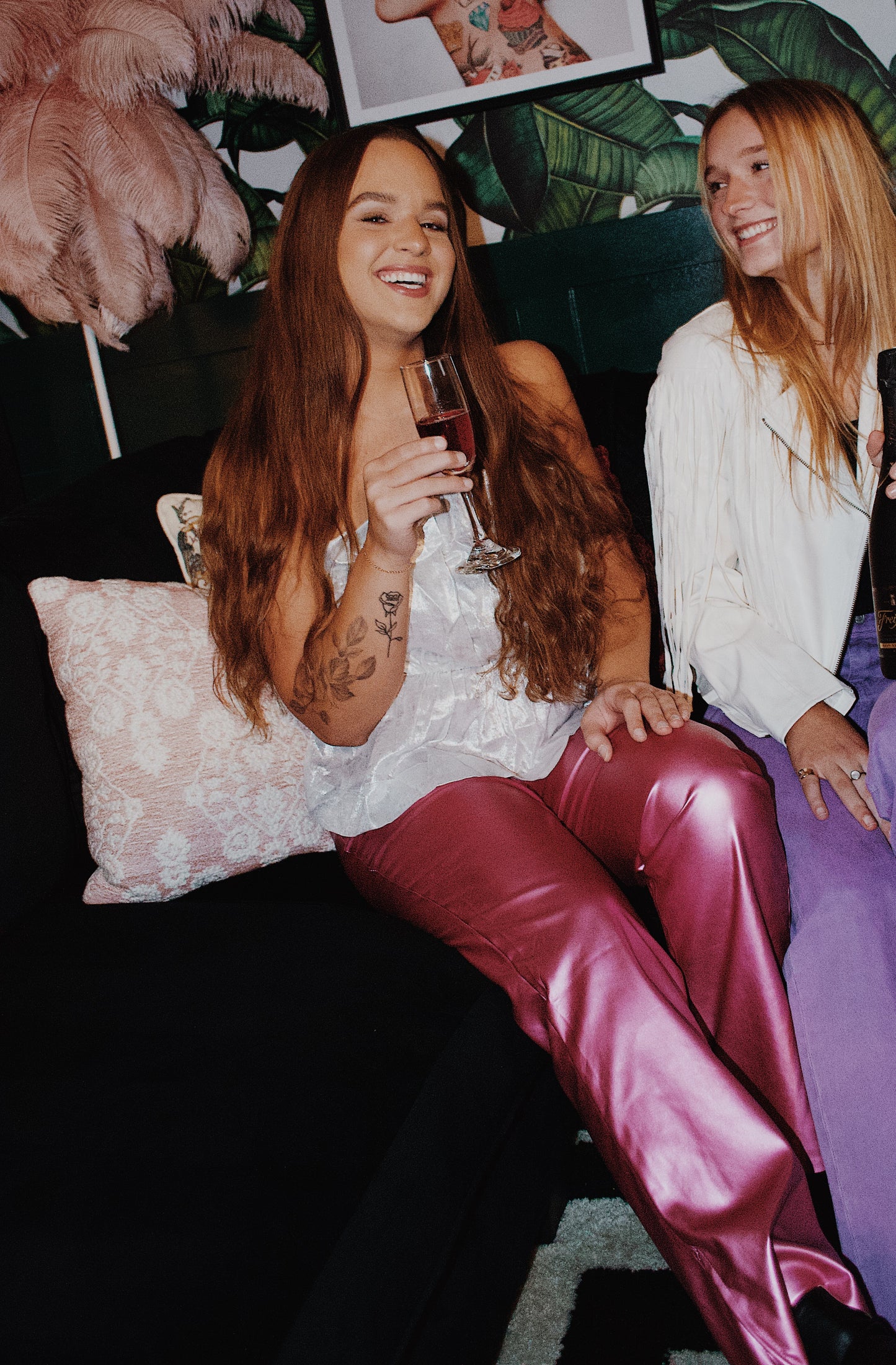 Iconic Metallic pants