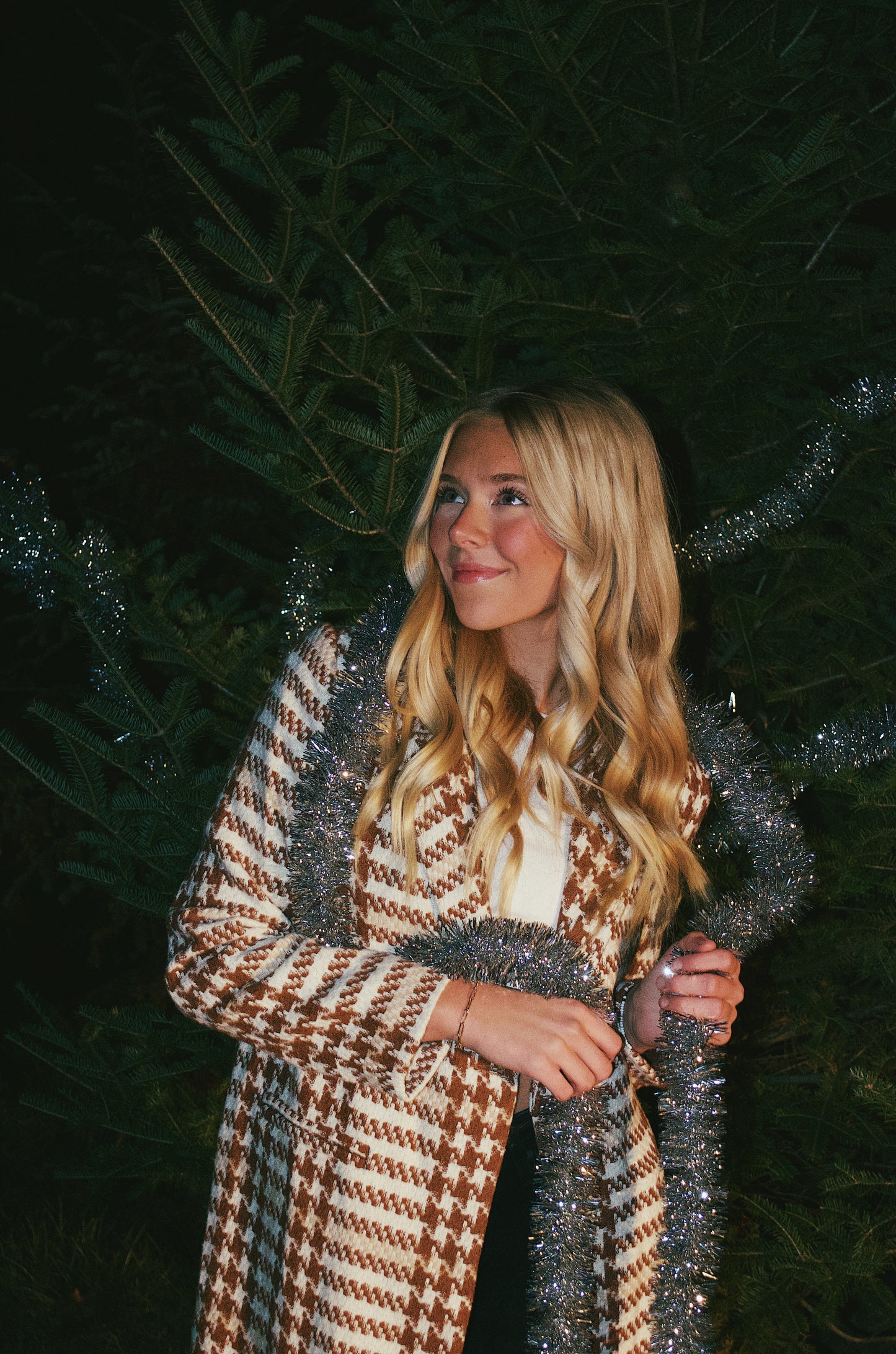 Houndstooth Holiday Jacket