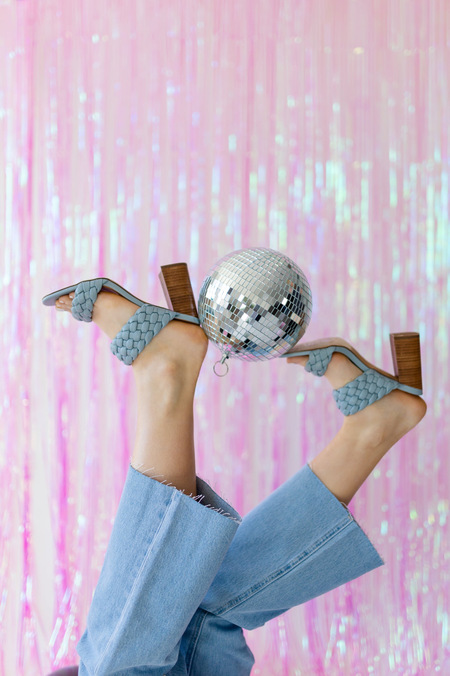 Baby Blue Heels