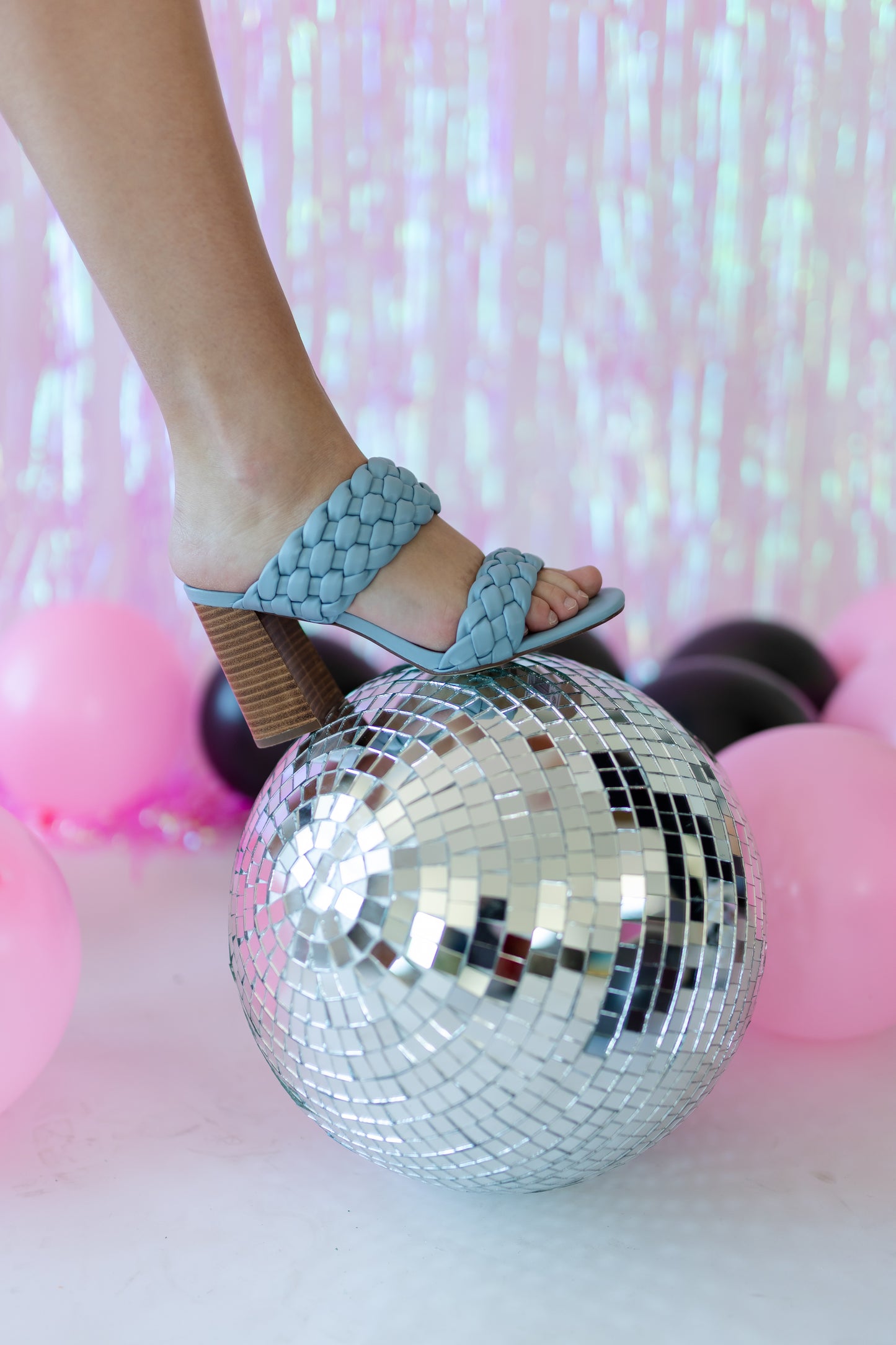 Baby Blue Heels