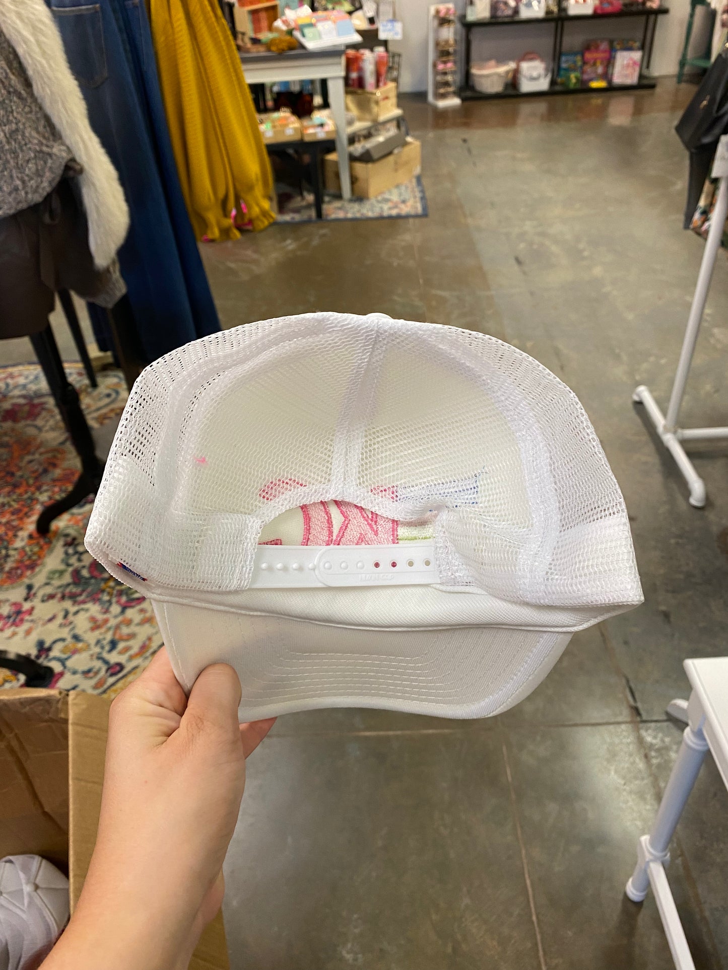 Rainbow Kansas City Trucker Hat