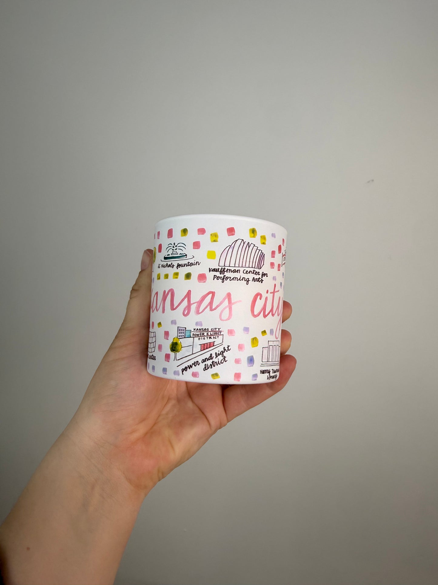 Kansas City icon candle