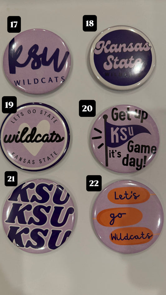 Spring 2025 KSU pins