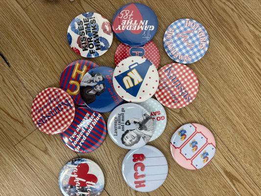 Spring 2026 KU game day buttons