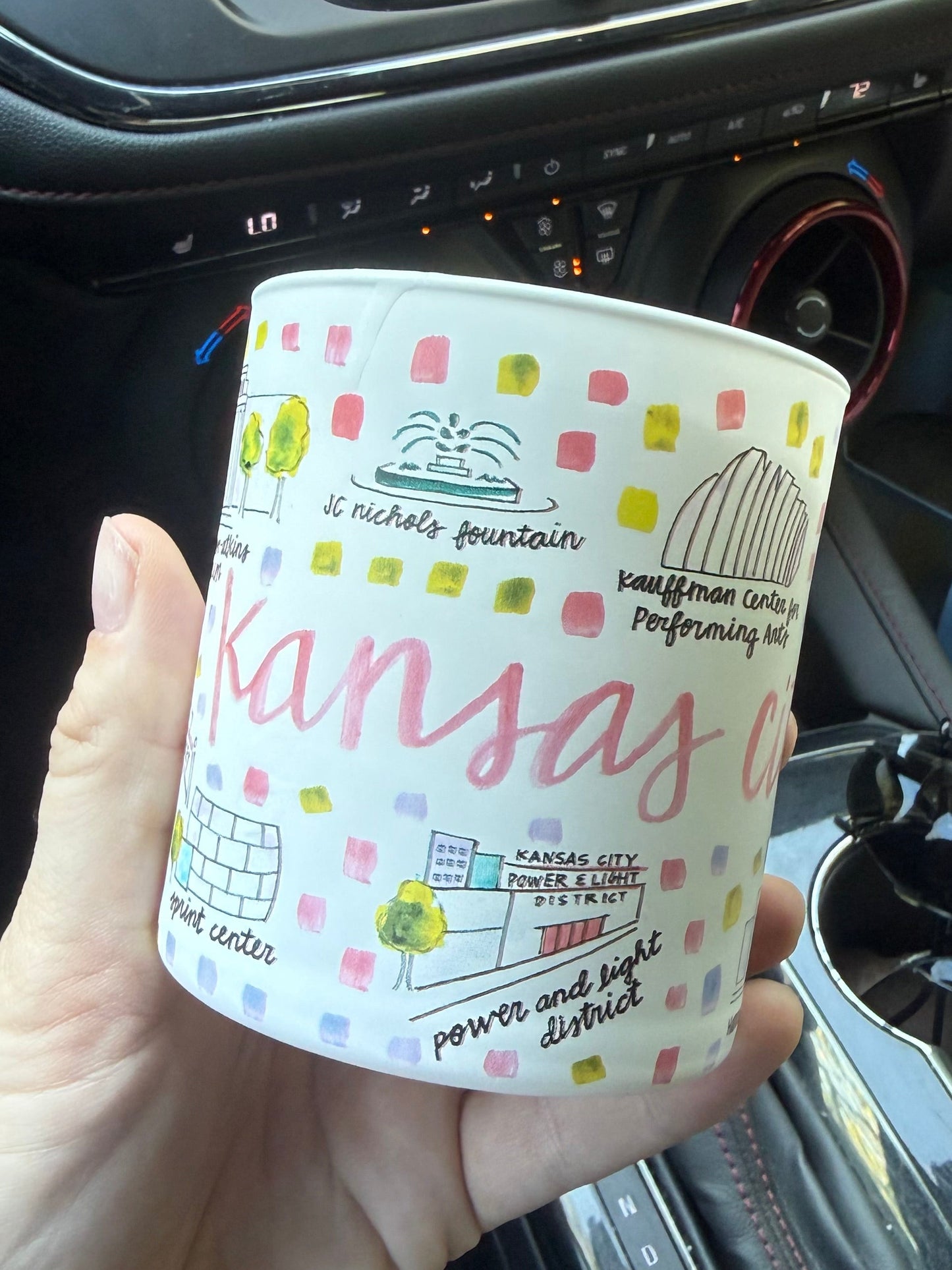 Kansas City icon candle