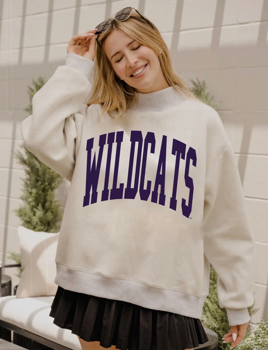 *PREORDER* Wildcats Mockneck sweatshirt