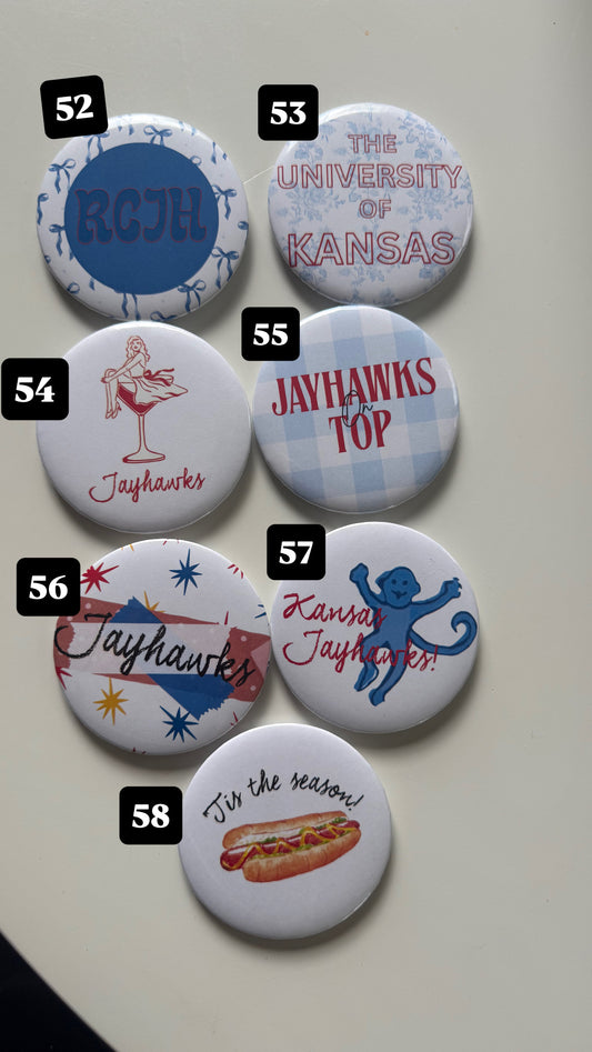 KU gameday buttons