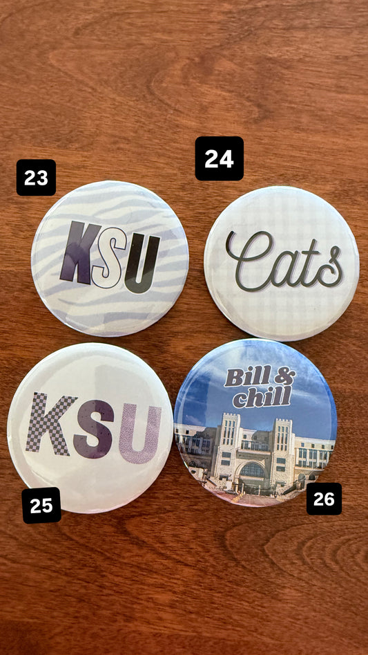 KSU 2025 Gameday Pins
