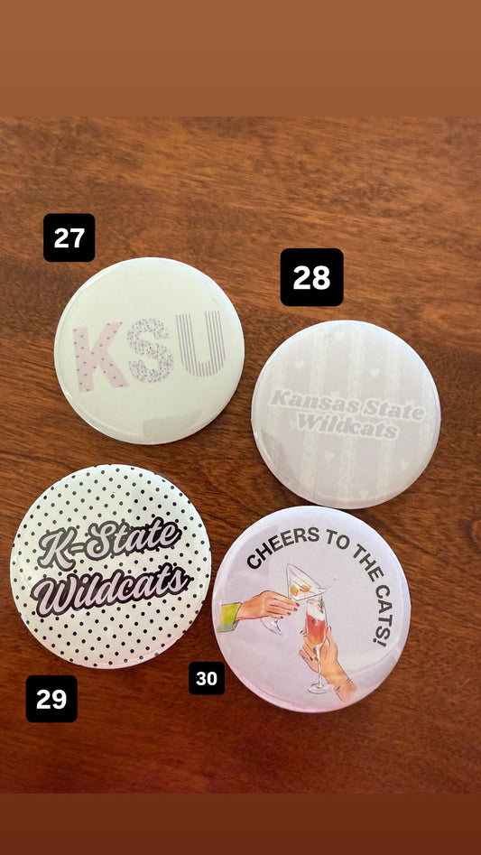 KSU 2025 Gameday Pins