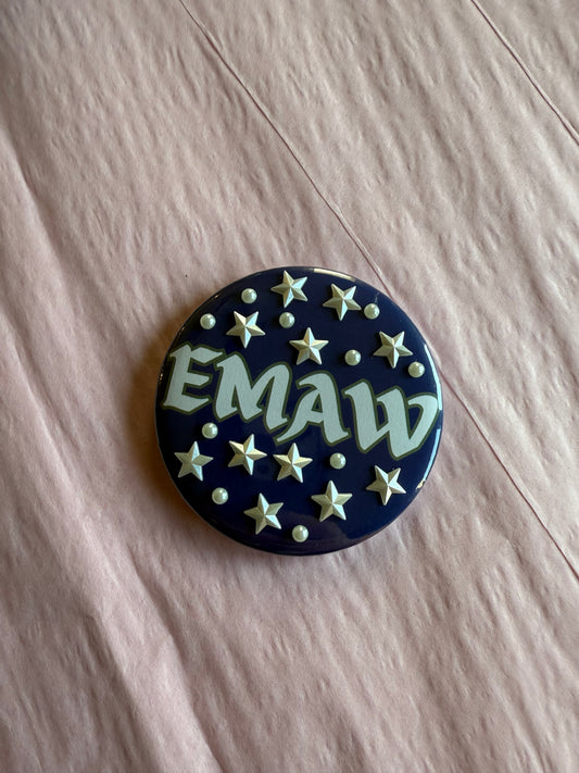 EMAW pearls button