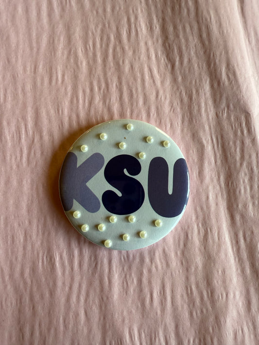 KSU shades pearl button
