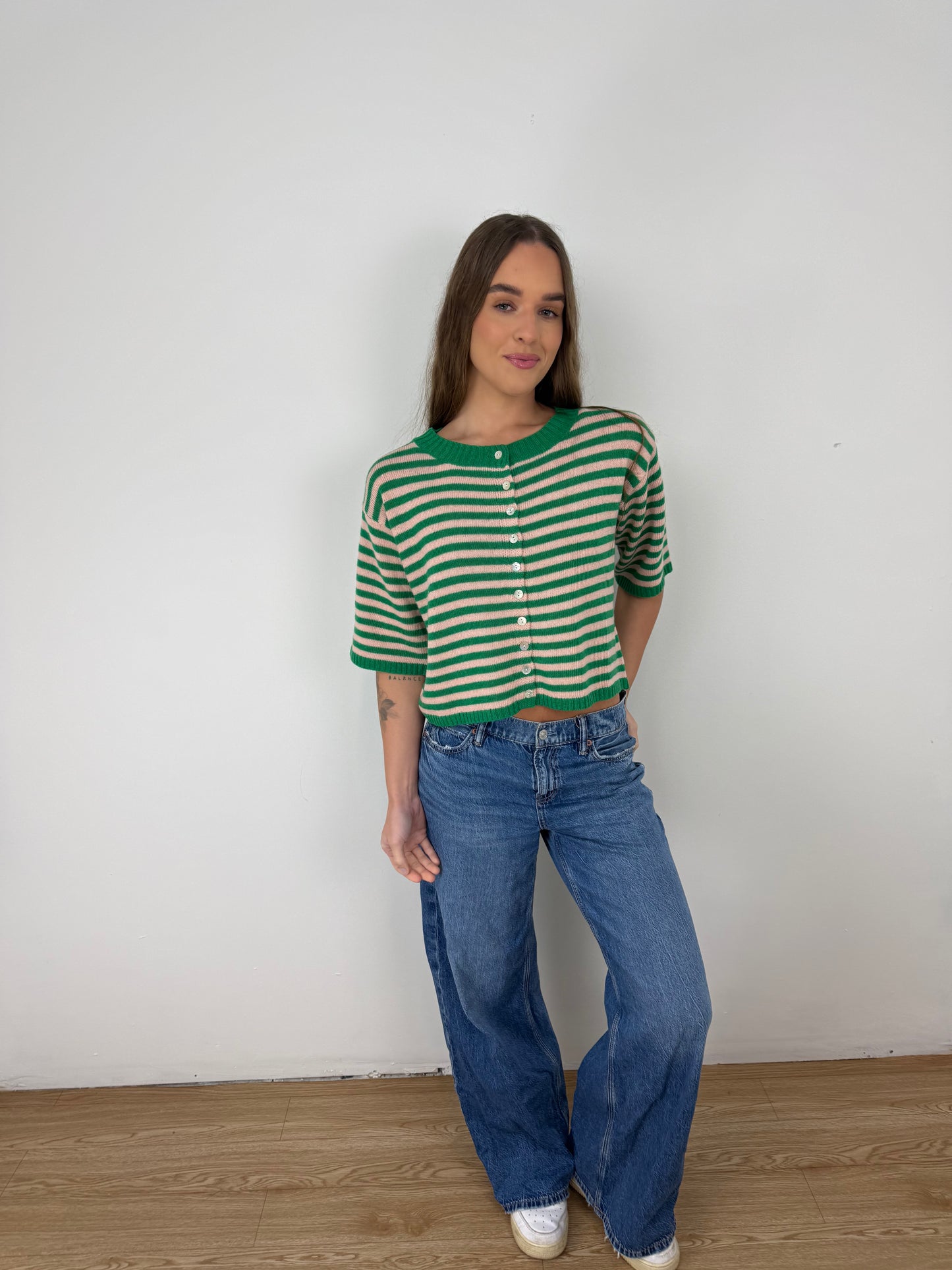 Jenny Striped Cardigan