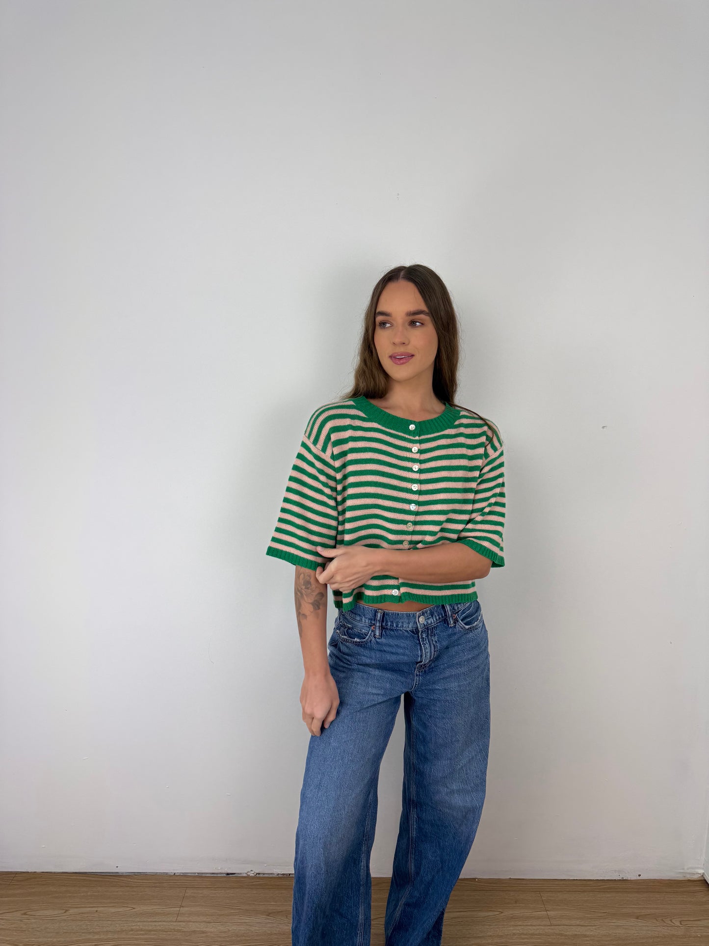 Jenny Striped Cardigan