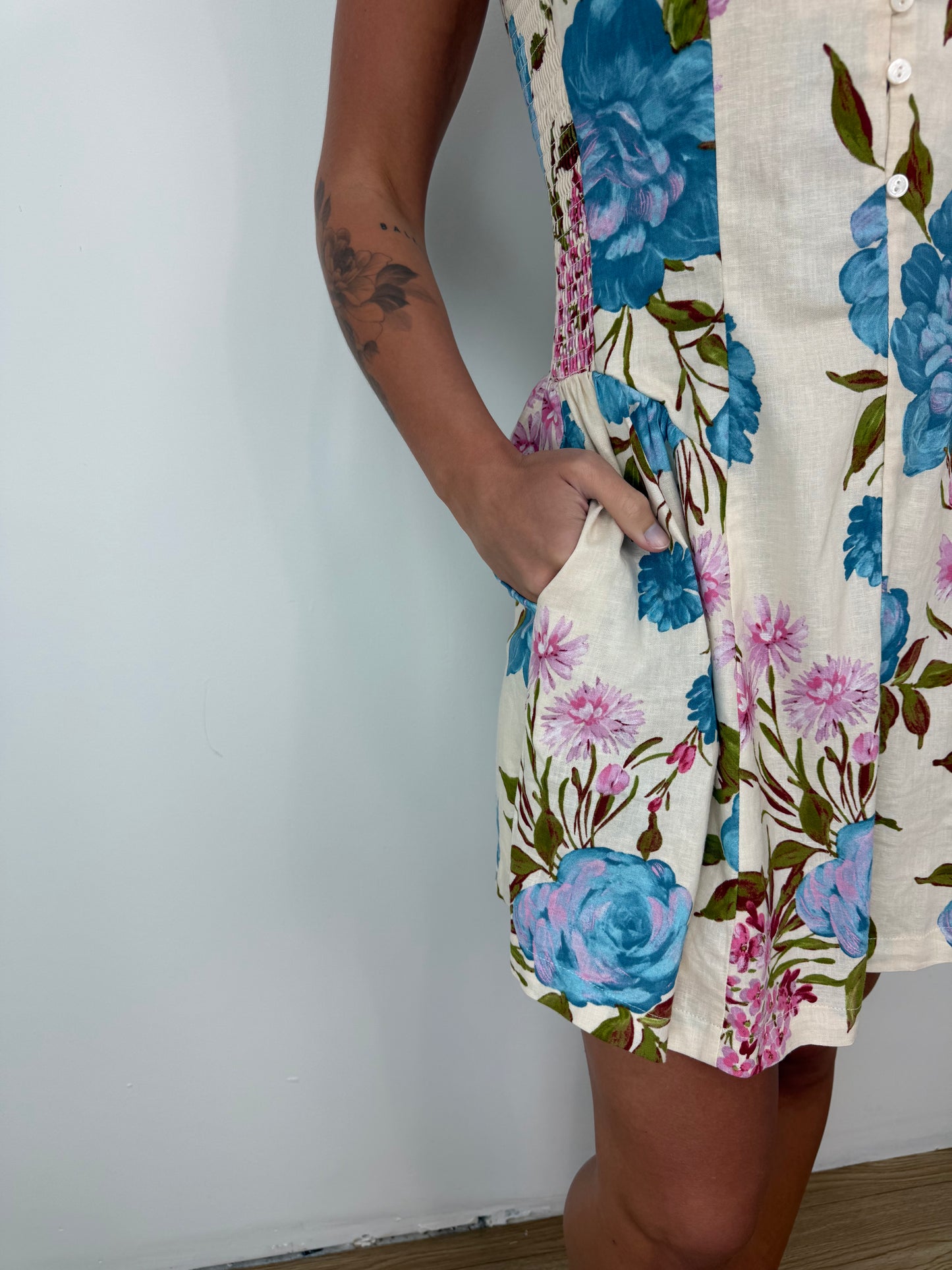 Hazel Floral Mini Dress