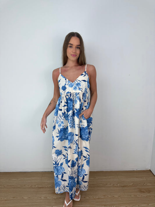 Hallie Floral Midi dress
