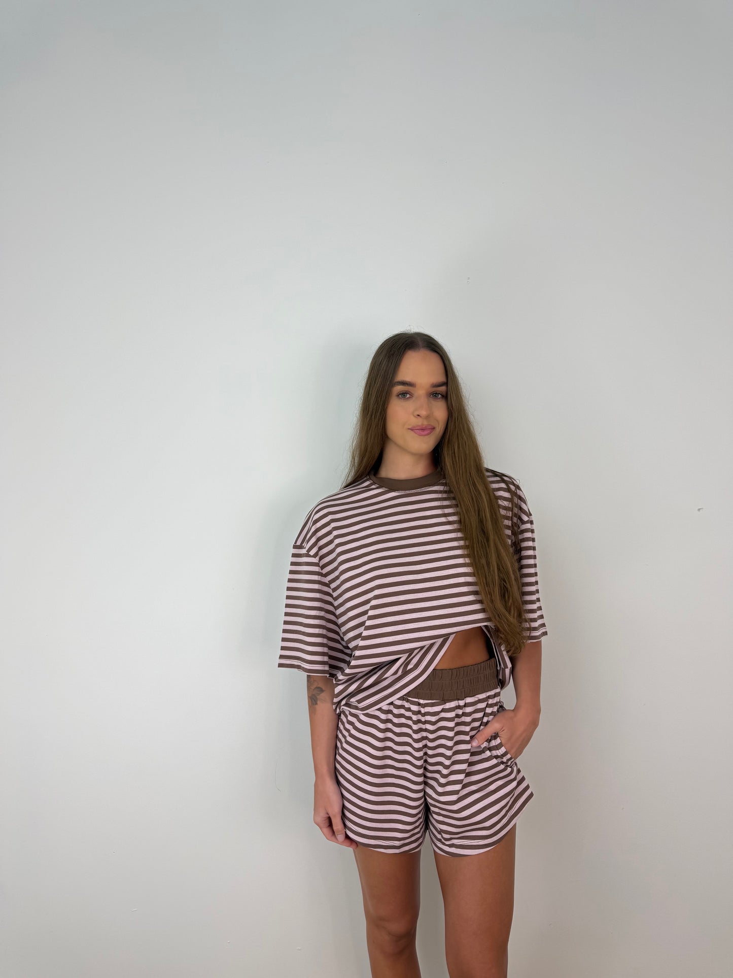 Lena Striped Tee
