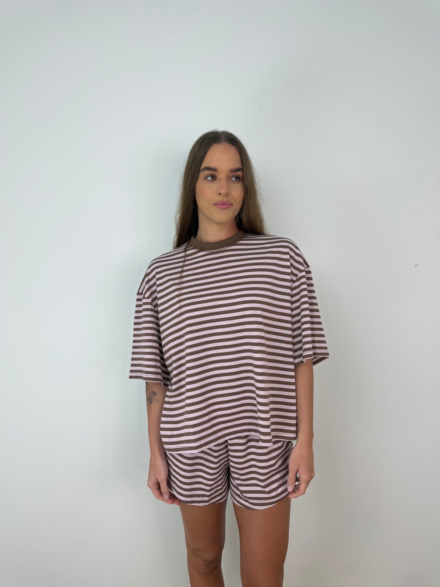 Lena Striped Shorts