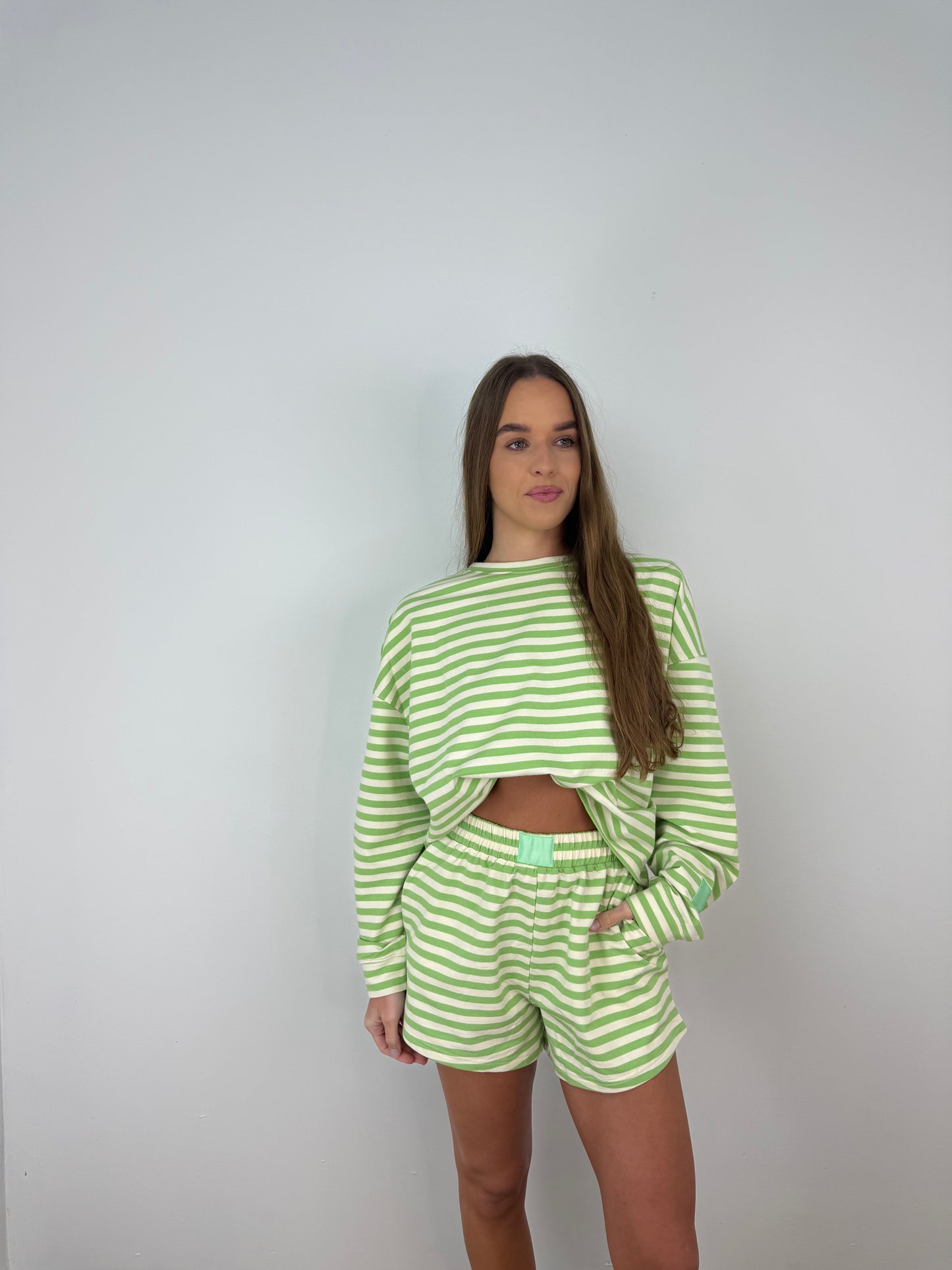 Loungey Green Shorts