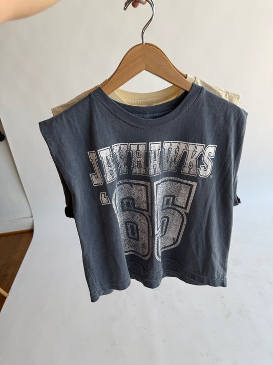 Jayhawks Navy tee