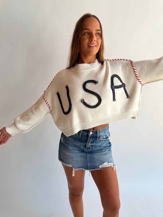 USA sweater