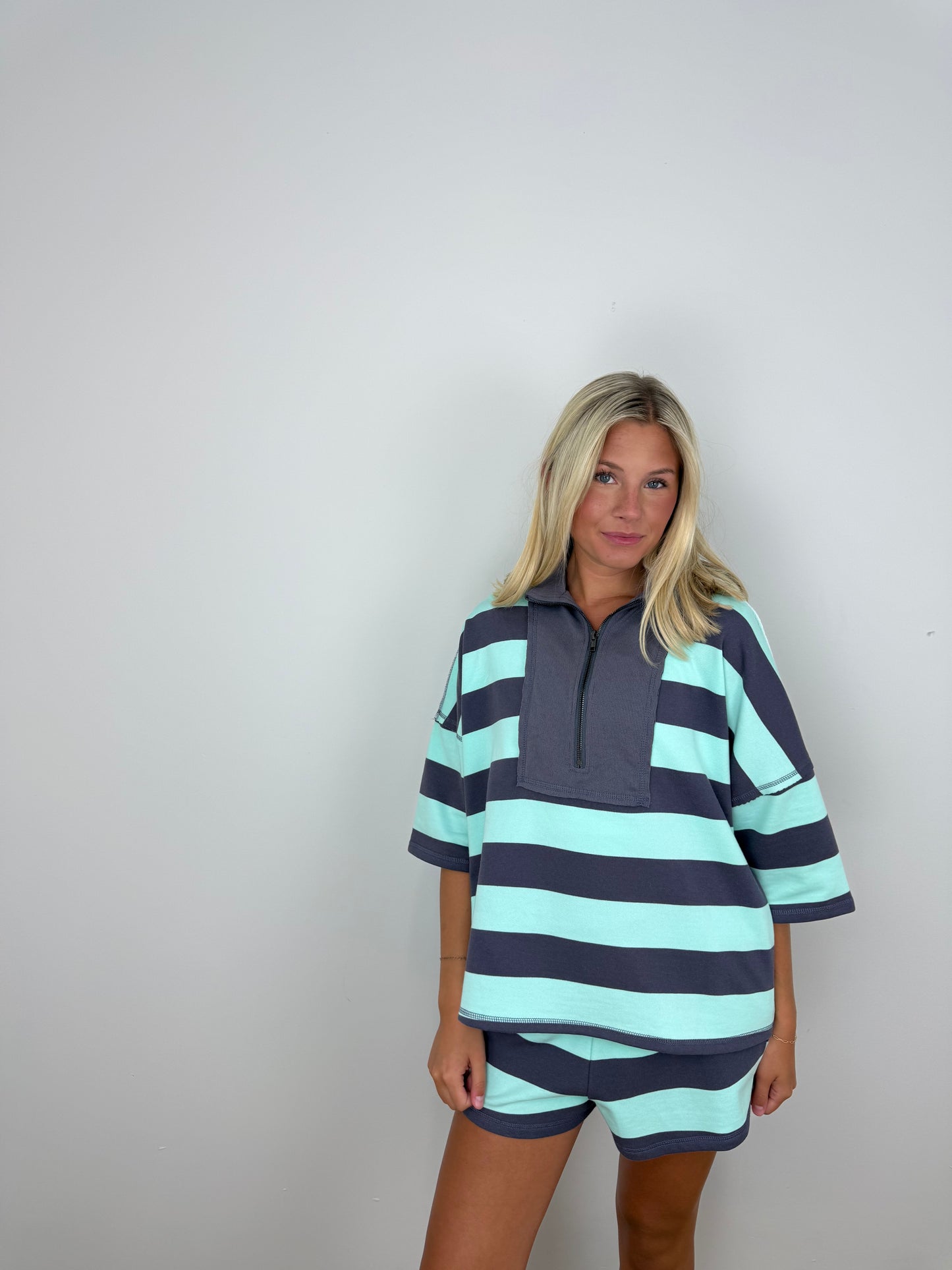 Striped mint multi set