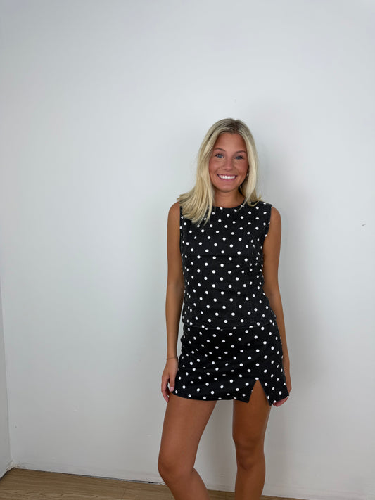 Kambry Polka dot set