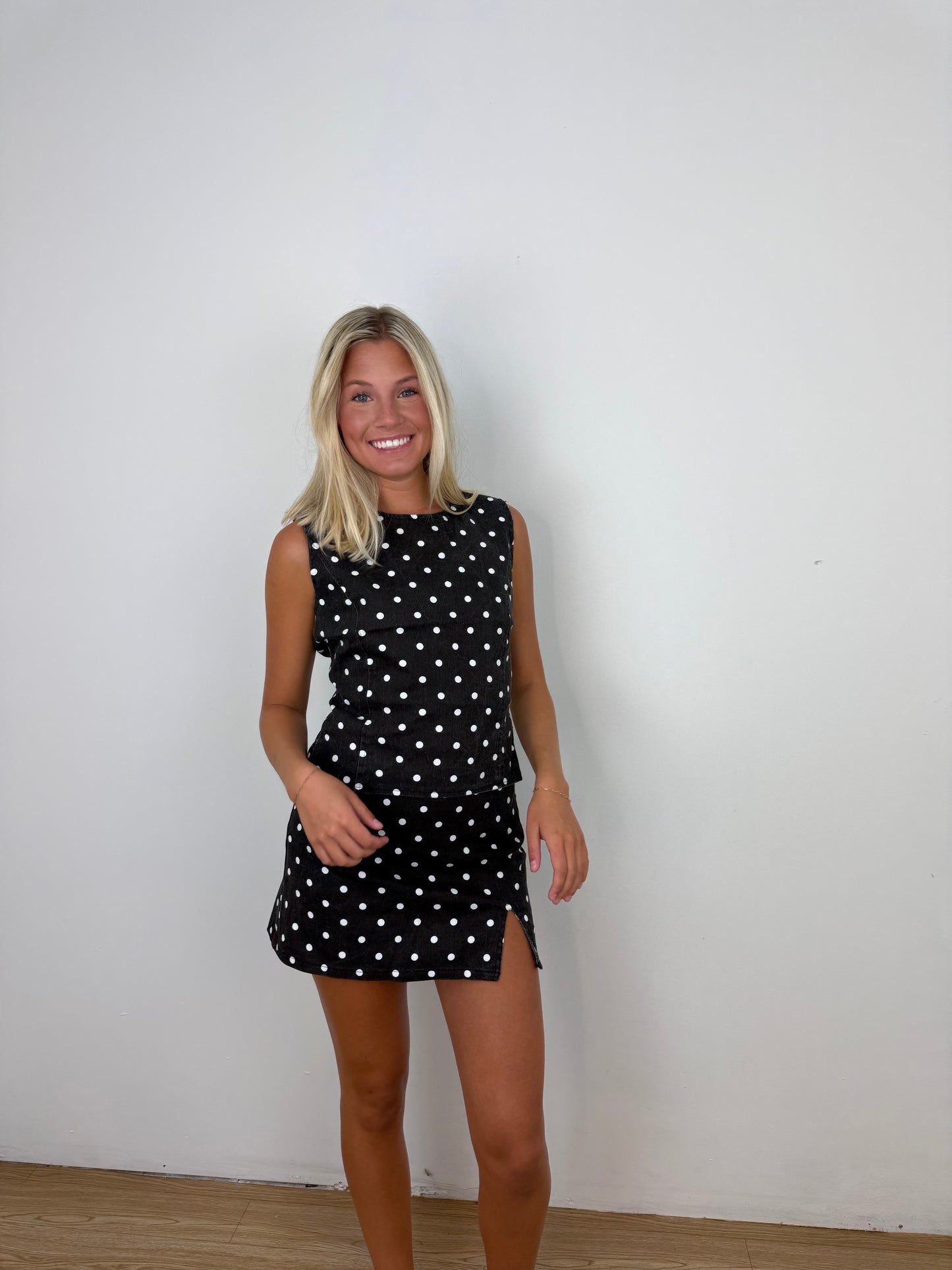 Kambry Polka dot set