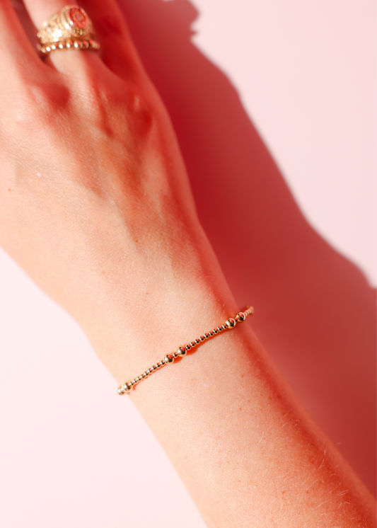 Bethani Bracelet in Gold: Standard 6.75 inch
