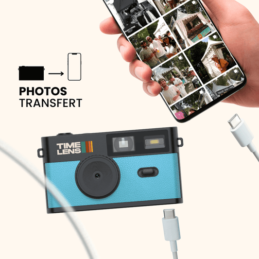 TimeLens® Camera Turquoise Blue