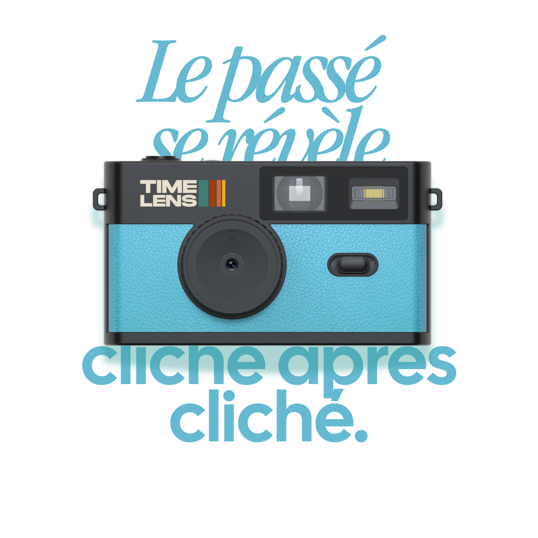 TimeLens® Camera Turquoise Blue