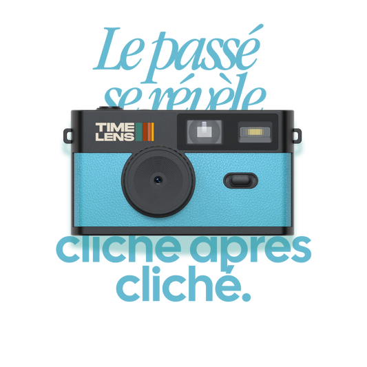 TimeLens® Camera Turquoise Blue